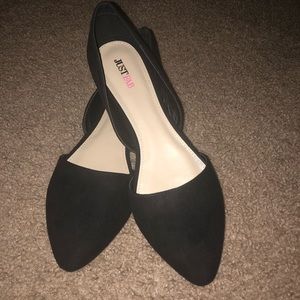 NWT Black flats